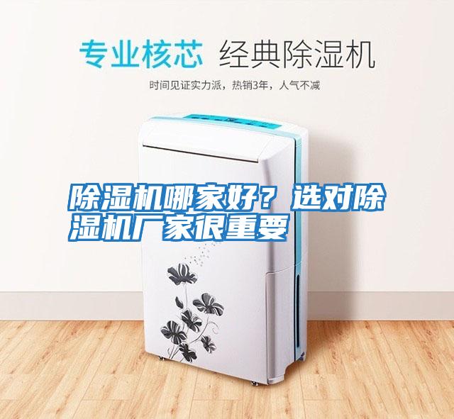 除濕機哪家好？選對除濕機廠家很重要