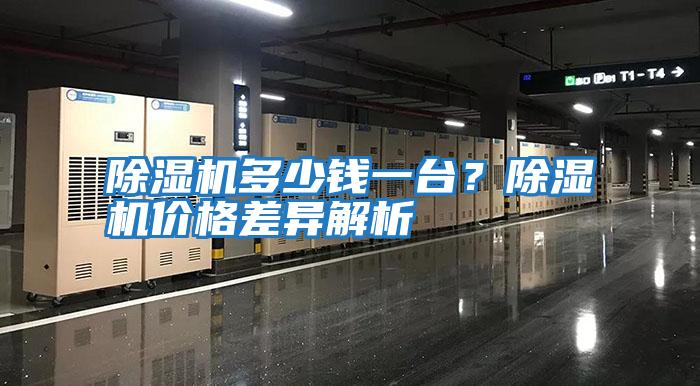 除濕機多少錢一臺？除濕機價格差異解析