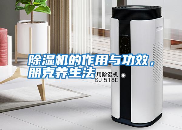 除濕機的作用與功效，朋克養生法