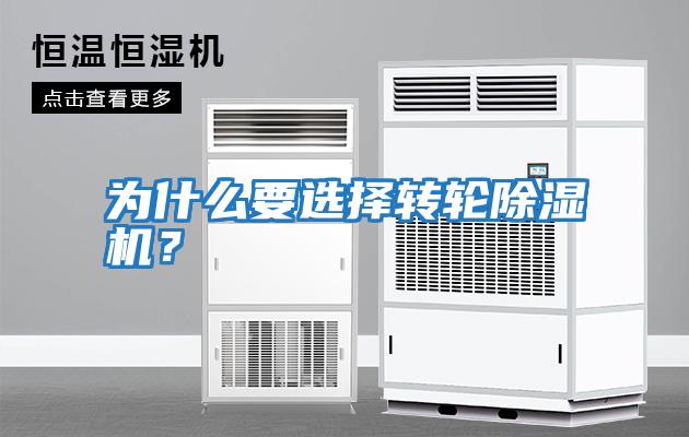 為什么要選擇轉輪除濕機？