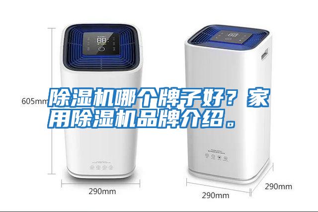 除濕機哪個牌子好？家用除濕機品牌介紹。