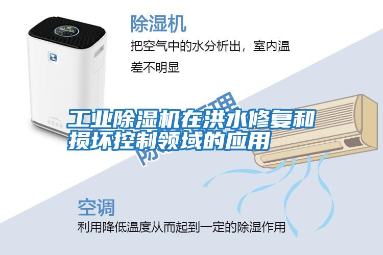 工業(yè)除濕機在洪水修復和損壞控制領(lǐng)域的應用