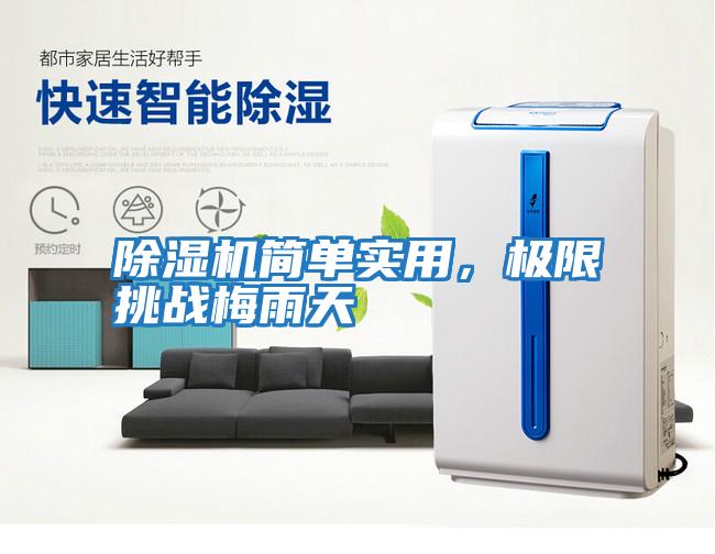 除濕機簡單實用，極限挑戰(zhàn)梅雨天