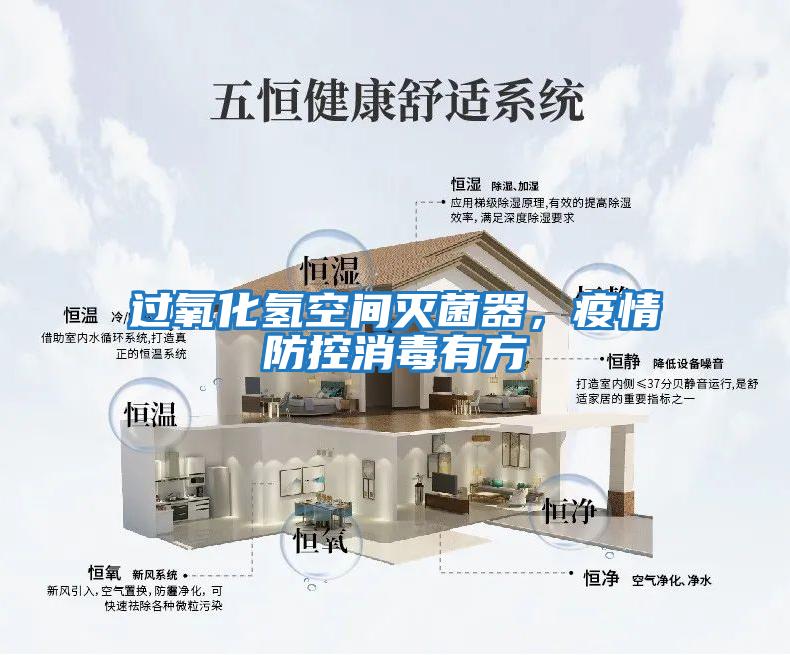 過氧化氫空間滅菌器，疫情防控消毒有方