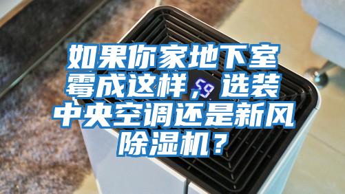 如果你家地下室霉成這樣，選裝中央空調(diào)還是新風(fēng)除濕機(jī)？