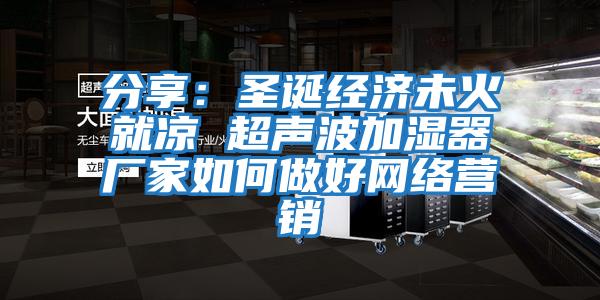 分享：圣誕經(jīng)濟未火就涼 超聲波加濕器廠家如何做好網(wǎng)絡營銷