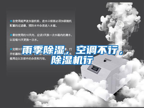 雨季除濕，空調不行，除濕機行