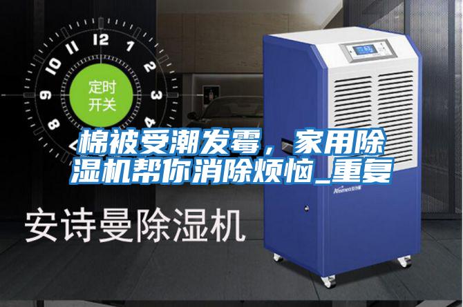 棉被受潮發霉，家用除濕機幫你消除煩惱_重復