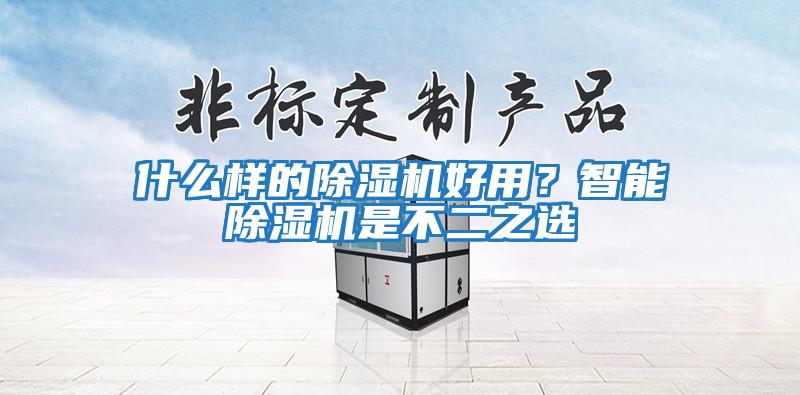 什么樣的除濕機好用？智能除濕機是不二之選
