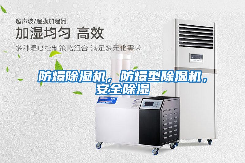 防爆除濕機，防爆型除濕機，安全除濕