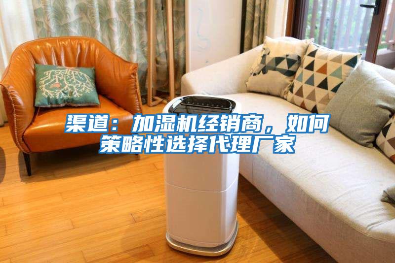 渠道：加濕機經銷商，如何策略性選擇代理廠家