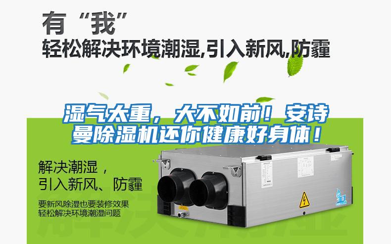 濕氣太重，大不如前！安詩曼除濕機還你健康好身體！