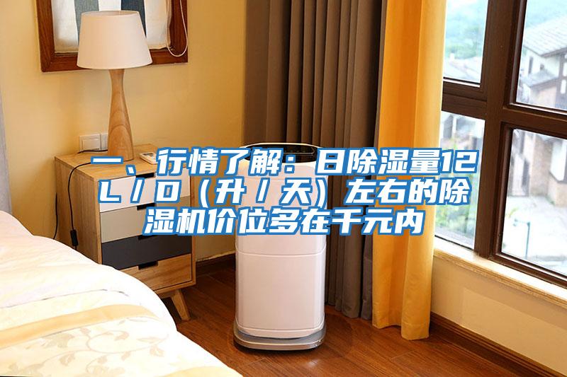 一、行情了解：日除濕量12L／D（升／天）左右的除濕機價位多在千元內(nèi)