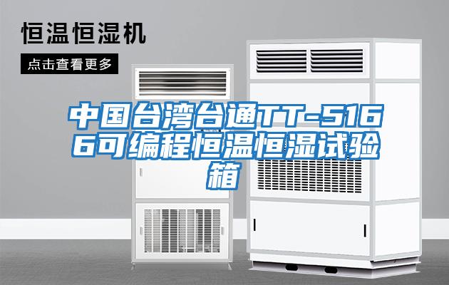 中國臺(tái)灣臺(tái)通TT-5166可編程恒溫恒濕試驗(yàn)箱