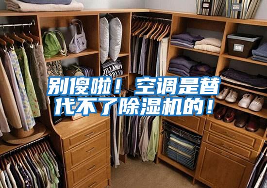別傻啦！空調(diào)是替代不了除濕機的！