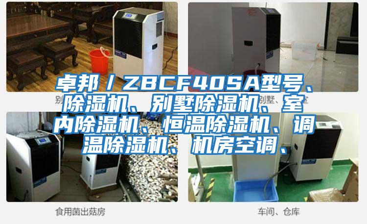 卓邦／ZBCF40SA型號、除濕機、別墅除濕機、室內除濕機、恒溫除濕機、調溫除濕機、機房空調、