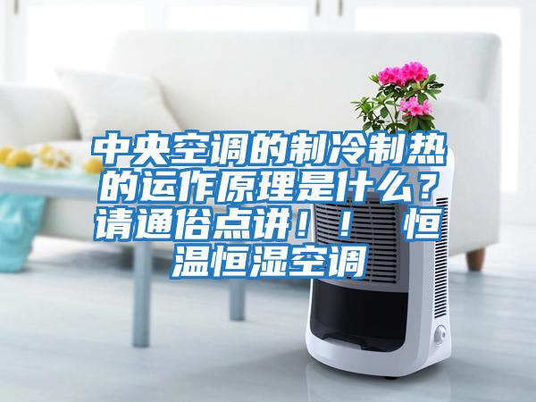 中央空調(diào)的制冷制熱的運(yùn)作原理是什么？請(qǐng)通俗點(diǎn)講！！ 恒溫恒濕空調(diào)