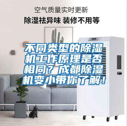 不同類型的除濕機工作原理是否相同？成都除濕機變小帶你了解！