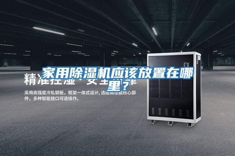 家用除濕機應該放置在哪里？
