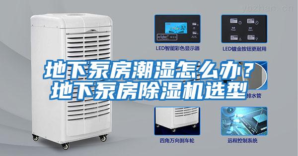 地下泵房潮濕怎么辦？地下泵房除濕機選型