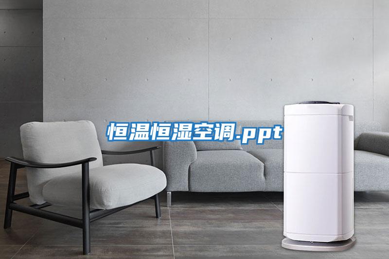 恒溫恒濕空調.ppt
