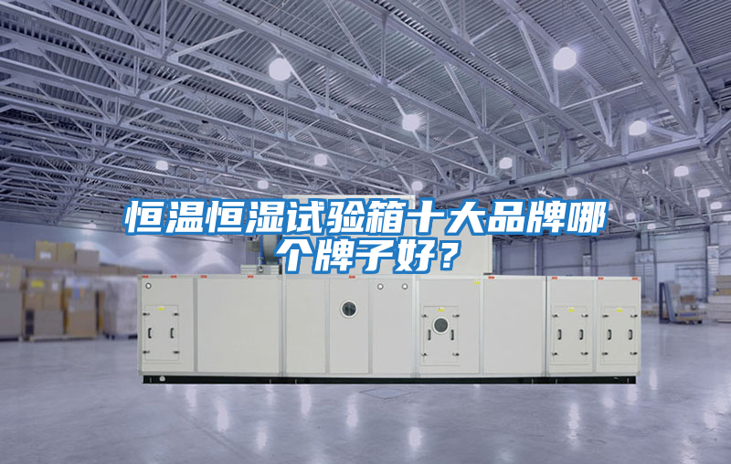 恒溫恒濕試驗(yàn)箱十大品牌哪個(gè)牌子好？
