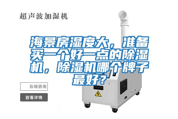 海景房濕度大，準(zhǔn)備買一個好一點的除濕機，除濕機哪個牌子最好？
