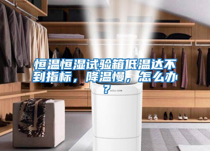 恒溫恒濕試驗箱低溫達不到指標，降溫慢，怎么辦？