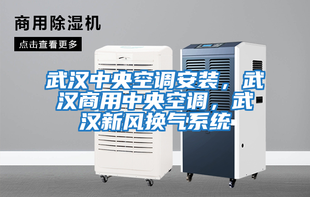 武漢中央空調(diào)安裝，武漢商用中央空調(diào)，武漢新風(fēng)換氣系統(tǒng)