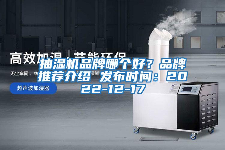 抽濕機(jī)品牌哪個(gè)好？品牌推薦介紹 發(fā)布時(shí)間：2022-12-17