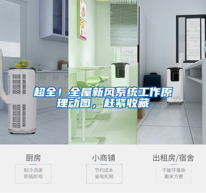 超全！全屋新風(fēng)系統(tǒng)工作原理動圖，趕緊收藏