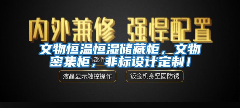 文物恒溫恒濕儲藏柜，文物密集柜，非標設計定制！
