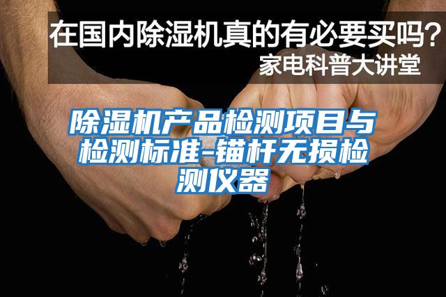 除濕機產(chǎn)品檢測項目與檢測標(biāo)準(zhǔn)-錨桿無損檢測儀器