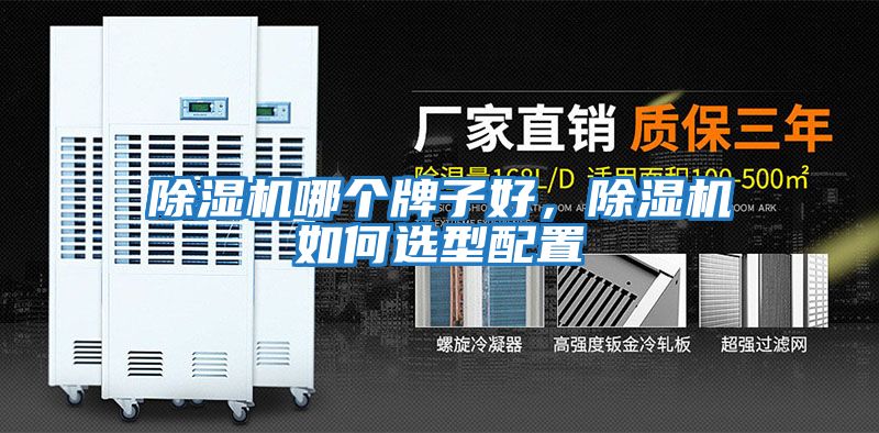 除濕機哪個牌子好，除濕機如何選型配置