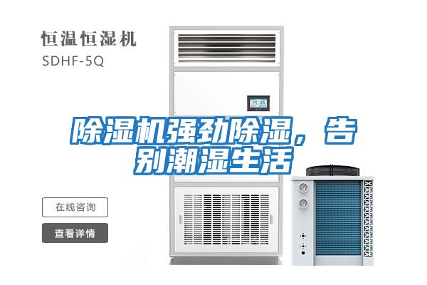 除濕機強勁除濕，告別潮濕生活
