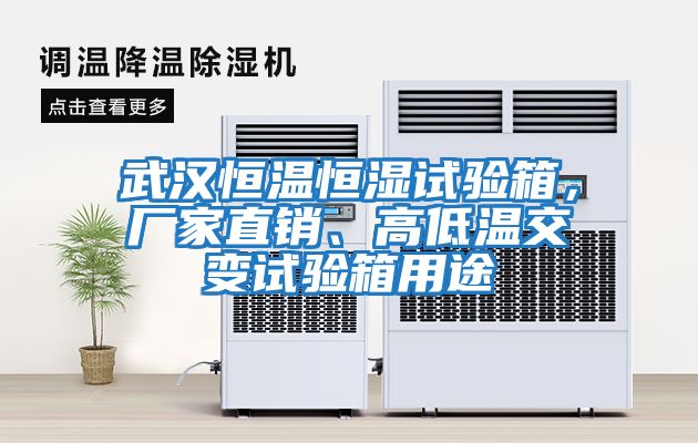 武漢恒溫恒濕試驗(yàn)箱，廠家直銷(xiāo)、高低溫交變?cè)囼?yàn)箱用途