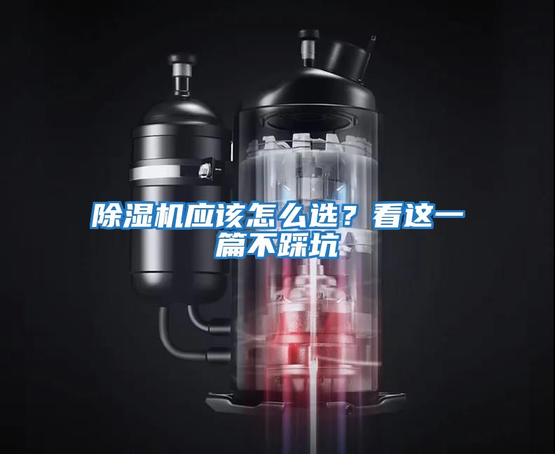 除濕機應該怎么選？看這一篇不踩坑