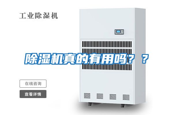 除濕機真的有用嗎？？