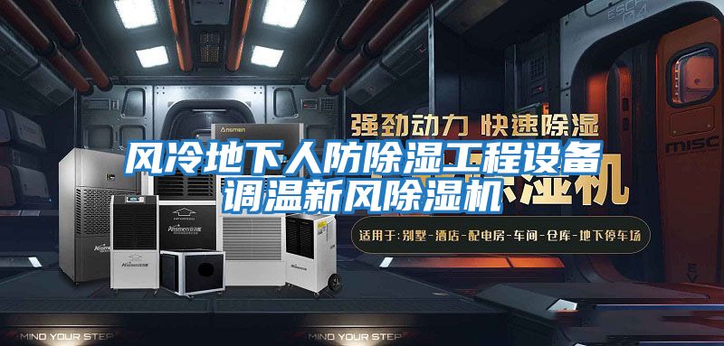 風冷地下人防除濕工程設(shè)備調(diào)溫新風除濕機