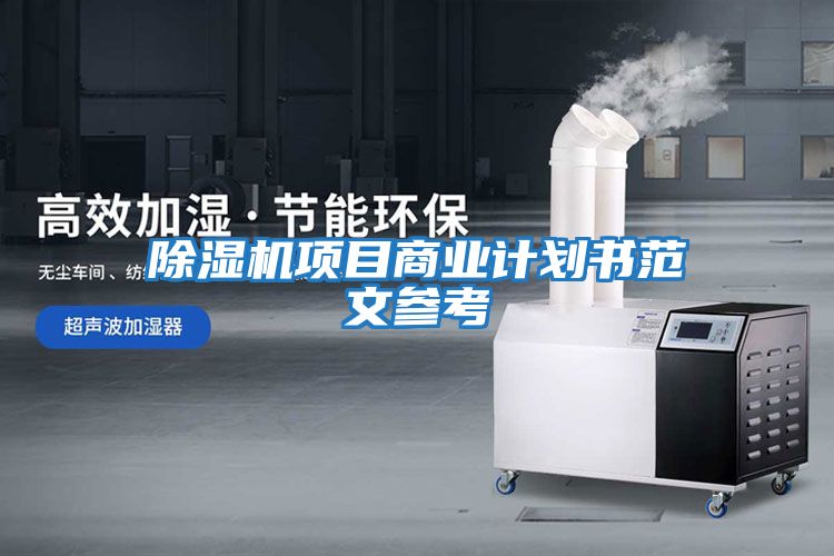 除濕機(jī)項(xiàng)目商業(yè)計(jì)劃書(shū)范文參考